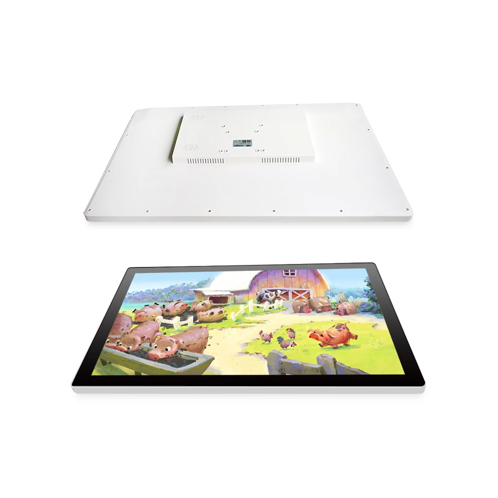 21.5 inch layar lebar tablet industri panel pc android depan tahan air