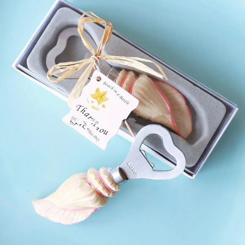 conch beer bottle opener wedding favors Good gift for Beach series Sea Beach Shell Bottle Opener F20173340