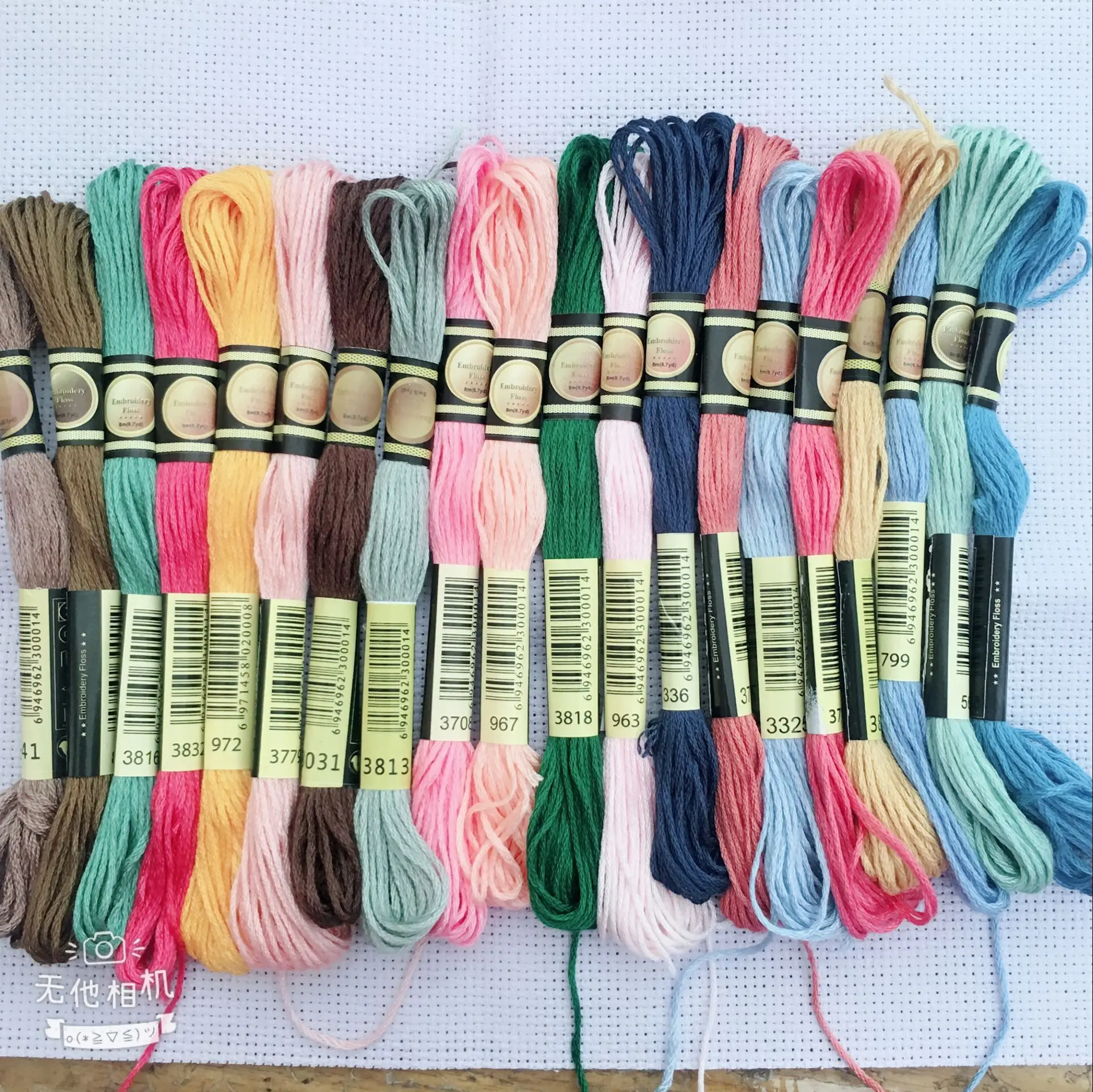 oneroom Two labels 10/20/50/100/150 Anchor Similar DMC Cross Stitch Cotton Embroidery Thread Floss Sewing Skeins Craft