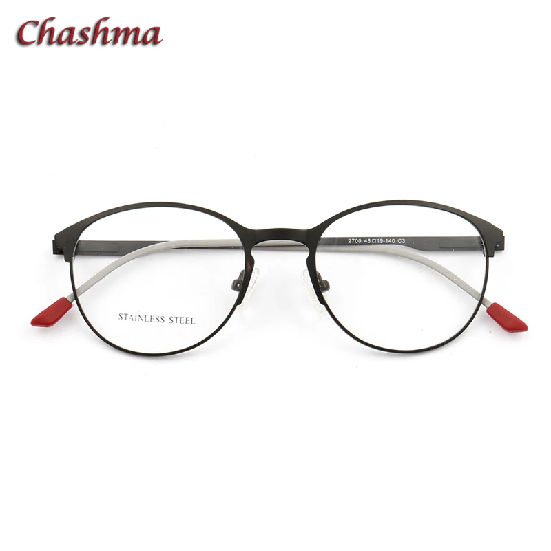 

Female Round Eyeglasses gafas mujer lente Stainless Steel Frame Optical oculos de grau masculino optometria eye frames men