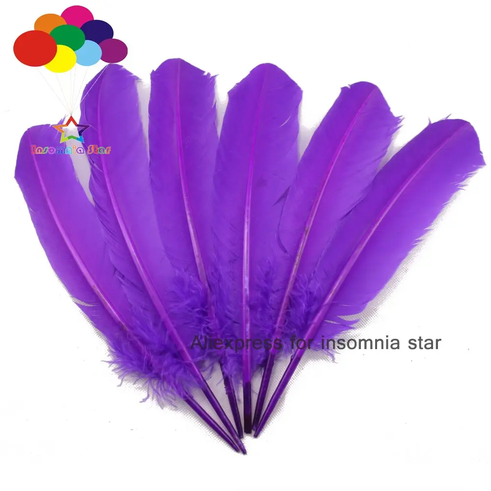 Carnival pheasant feathers for Carnival, Turkey Quills, Carnival, Headdress, Carnival, Wing, 28-33 cm, 11-13inch, 10-100 pcs