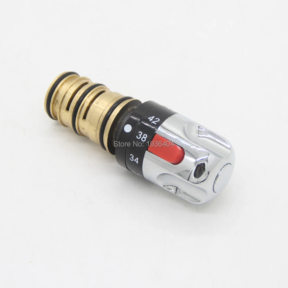 Newest Retail Brass Thermostatic Mixing Valve, Pipe Thermostat Valve, Control the Mixing Water Temperature H2