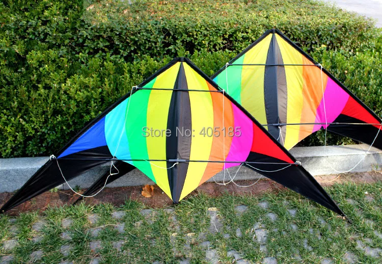 Outdoor Fun Sport 2,2 m Power Dual Line Stunt Kite Gute Flug