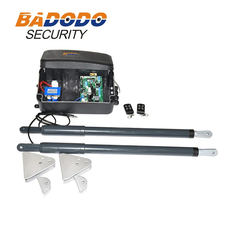 12VDC 200kg per leaf Electric Linear Actuator Engine Motor Automatic GSM Swing Gate Opener motor kit with optional accessories