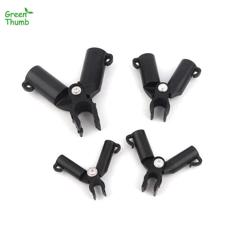 

12pcs A-Type Gardening Bracket 8/11/16/20mm Plastic Gardening Pillar Support Forks Vegetable Bracket Parts