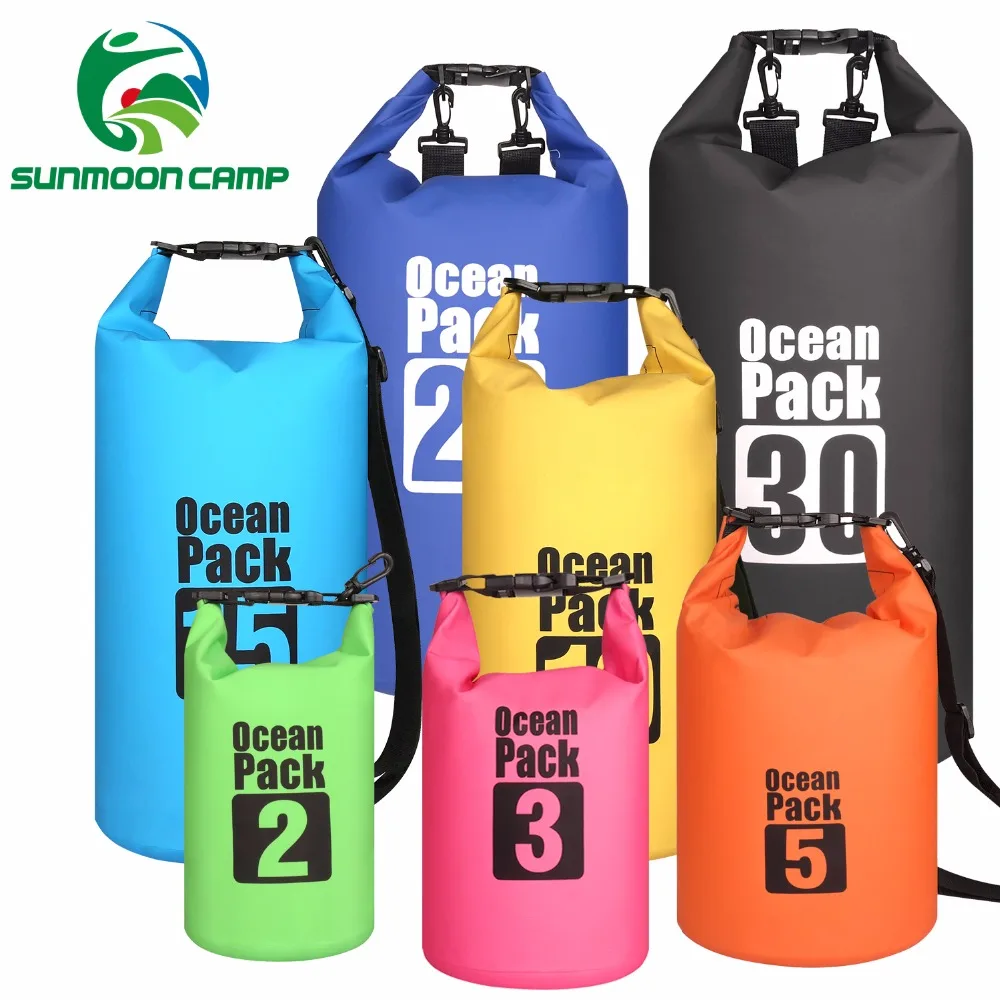 2L 3L Waterproof Water Resistant Dry Bag Sack Storage Pack Pouch Swimming Outdoor Kayaking Canoeing River Trekking Boating Raft