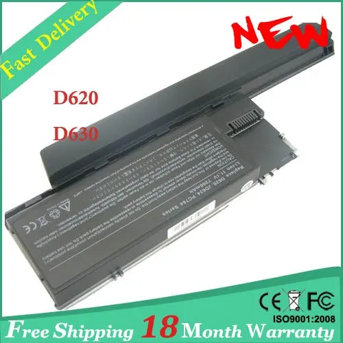 9 CELL New Laptop Battery FOR Dell Latitude D620 Latitude D630 Latitude D630 ATG  GD775 GD776 GD787