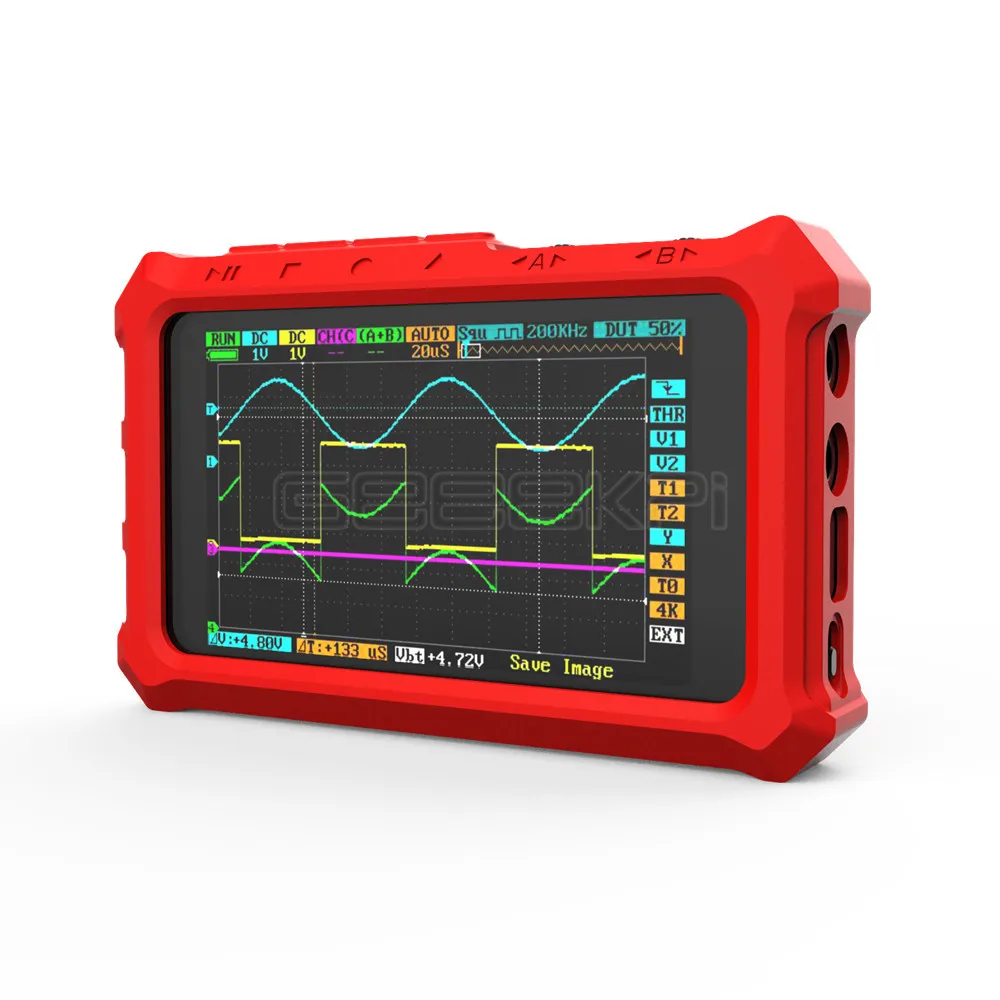 GeeekPi 4 Colors Mini DSO DS213 Protective Silicone Rubber Case Cover for DSO213 DSO203 Oscilloscope (Not Include DSO)