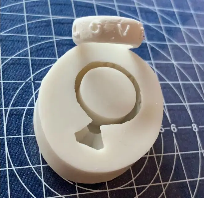 Cake Tools 1 pc 3D ring silicone mold Decorating Cupcake topper chocolate Gumpaste fondant cake tool mould