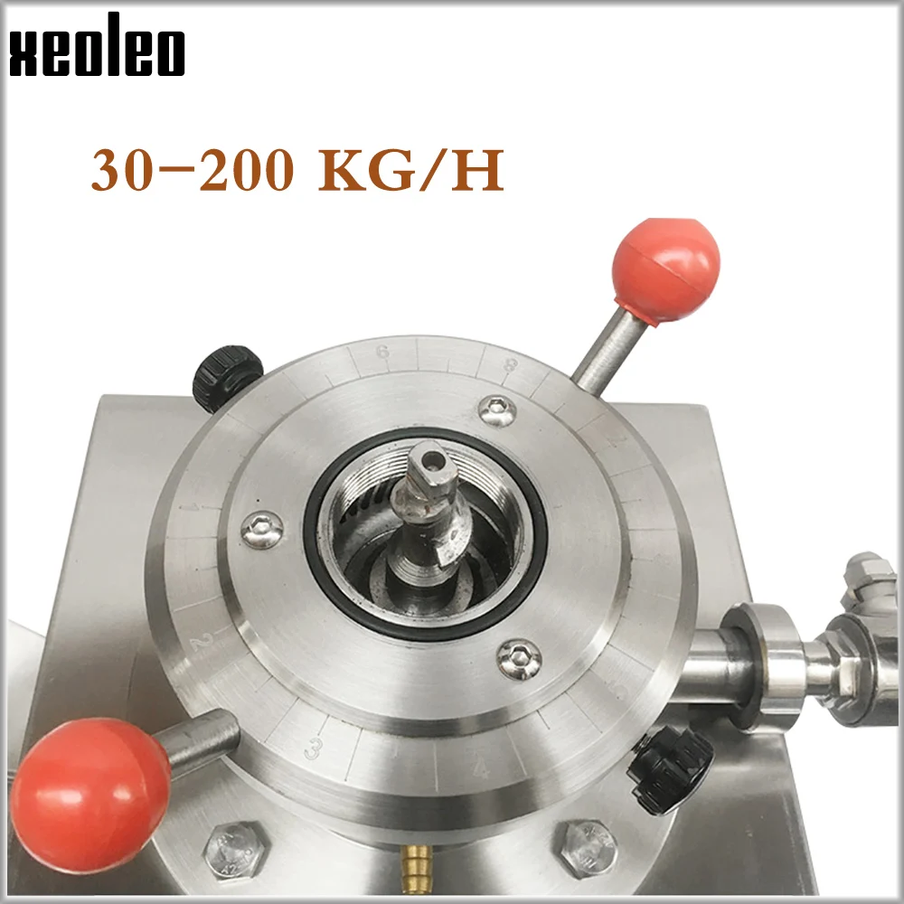 XEOLEO Commerciële Voedsel Colloïdmolen Grinder 1500W Verticale Colloïdmolen voor Vet Pindakaas Colloïdmolen voor Mayonaise