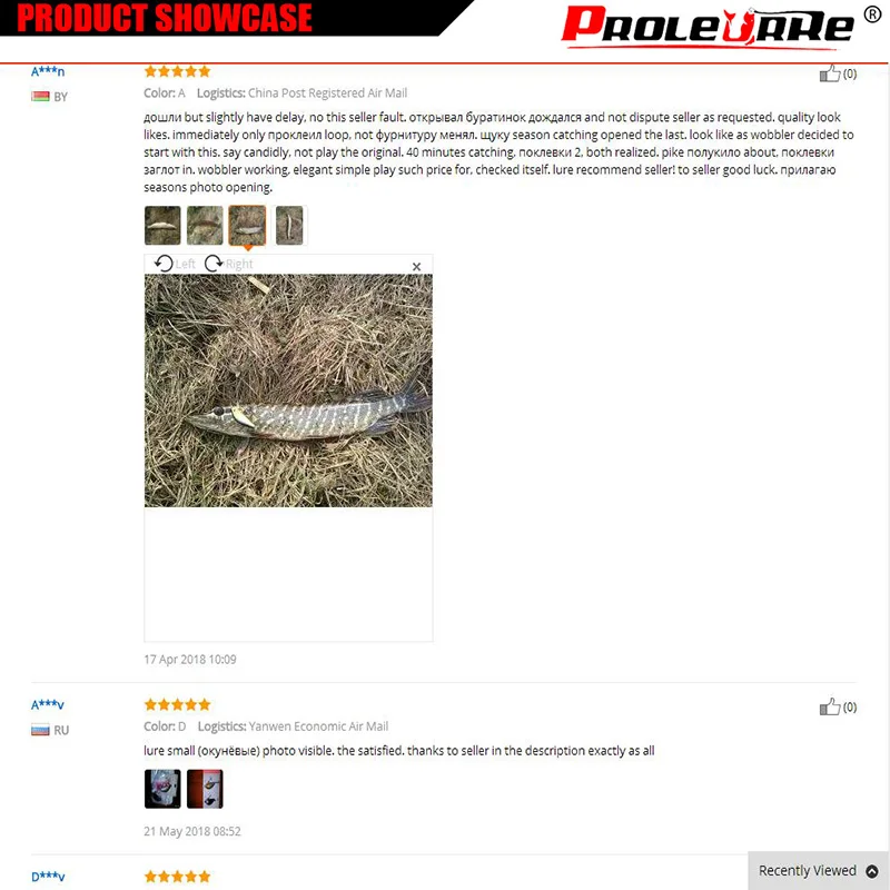 Proleurre 4.5cm 3.5g Minnow Fishing Lure Floating Fishing Wobbler Artificial Hard Bait Crankbait Japan Fishing Tackle Pesca