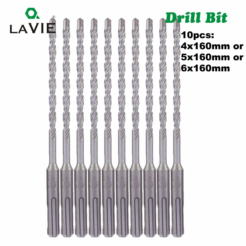Lavie-conjunto de Brocas Elétricas 10 Tamanhos mm mm mm para Perfuração de Orifício 160 mm