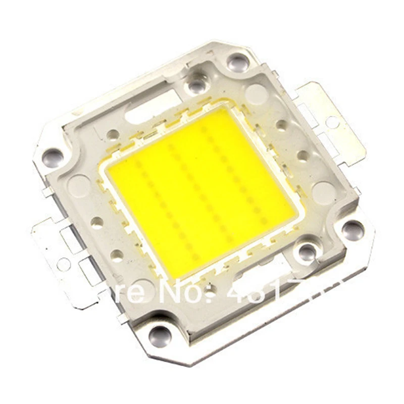 LED Lamp Chip 10W 20W 30W 50W 100W Cool White Warm White LED COB For LED Flood Light 45*45mil High Power SMD Spotlight 30-36V