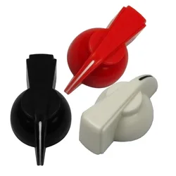 Flor – gros boutons de tête de poulet, 12 pièces, amplificateur d'effet de guitare, boutons de pédale, bouchons, accessoires de guitare, rouge/noir/blanc, choisir