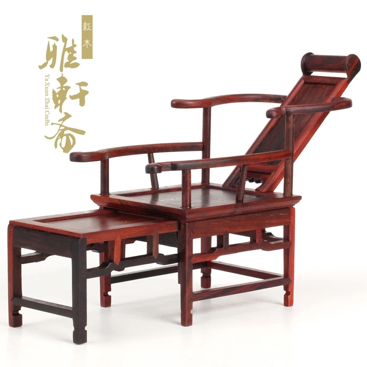 S Gallery] imitation of Ming and Qing Dynasty furniture model Zhai micro miniature furniture rosewood chair