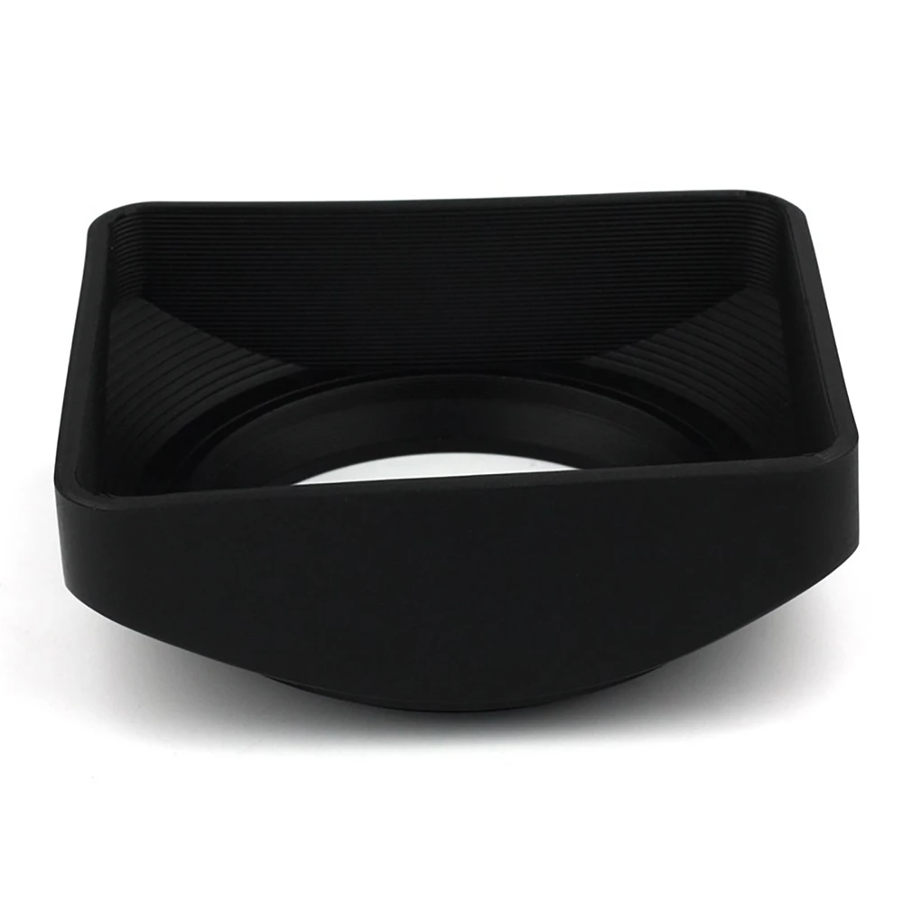 82mm Square Lens Hood for DV Camcorder Video Camera DSLR Wide Angle Sun Shade Shadow for All Brands Digital Video Cameras