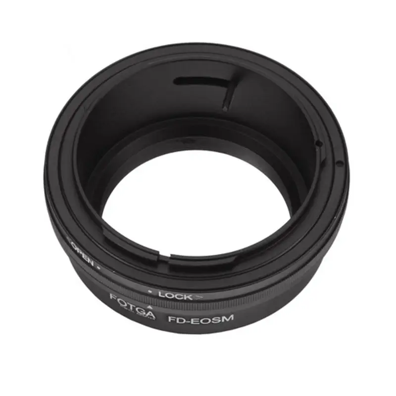 Fotga Adapter Ring Infinity Focus for Canon EF-EOS M M2 M3 Mirrorless Cameras to FD Mount Lens