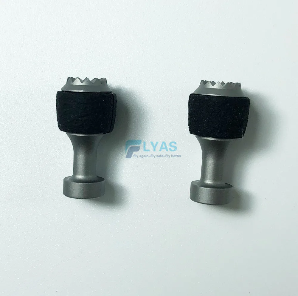 100% الأصلي و جديد التحكم عن بعد عصا نهاية مع لينة المطاط حلقة (2 قطعة) الإبهام الروك ل DJI Mavic 2 برو تكبير تحكم