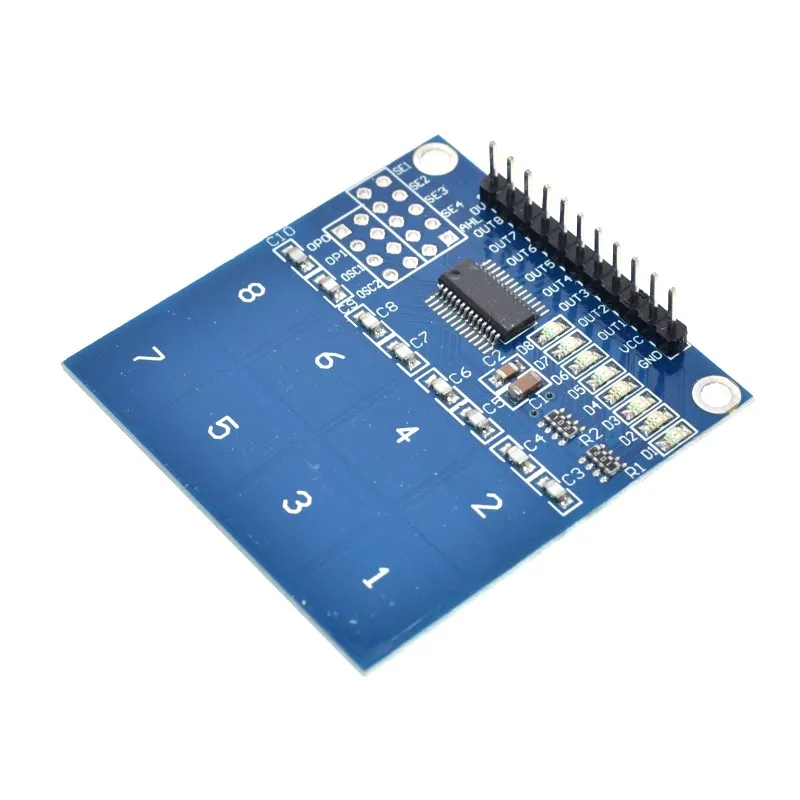 TTP226 8 Channel Digital Touch Sensor Module Capacitive Touch Switch