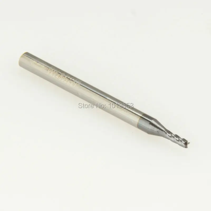 Fresas de carburo de tungsteno, 5 piezas, S200-2x4x50L HRC50, 4mm, fresa para acero o hierro fundido