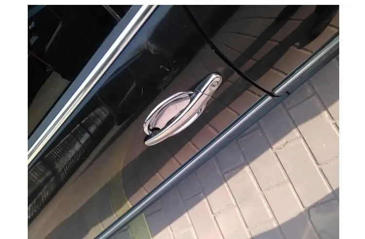 For VW Jetta Mk4 A4 Chrome Door Handle Covers Trim Set for Volkswagen 1J 1999-2007 Accessories Stickers Car Styling 2000 2005