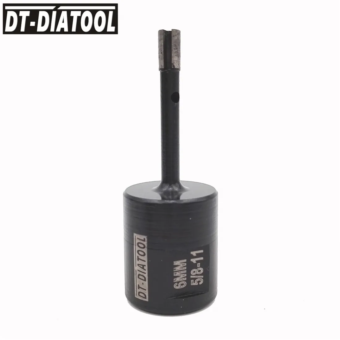 DT-DIATOOL 1 قطعة قطع الصلبة أو تاج ثقب المنشار ملحومة الماس الحفر الأساسية بت الرطب 5/8-11 موضوع لقمة ثقب للجرانيت الصلب