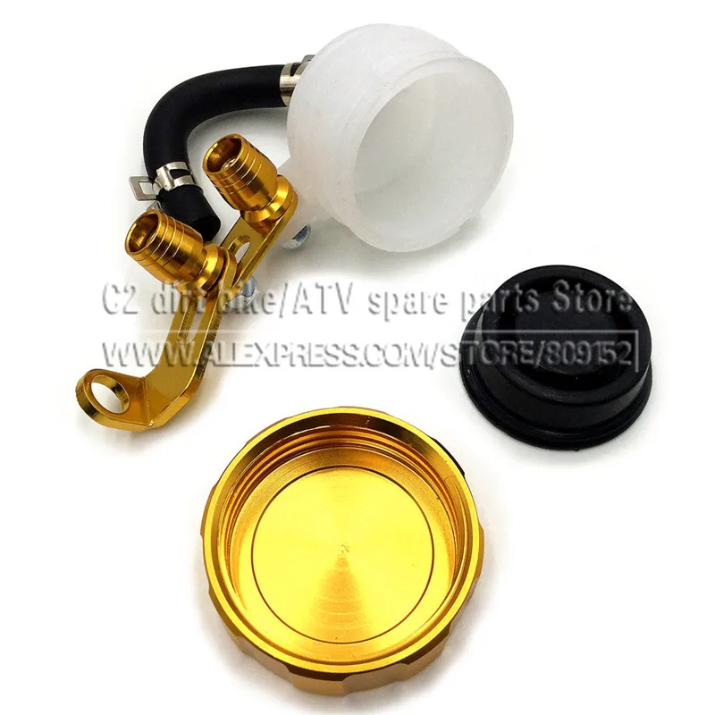 Motorcycle brake oiler oil cup oil bottle general aluminum alloy CNC  Front Brake Fluid Reservoir Clutch Tank Oil Fluid Cup