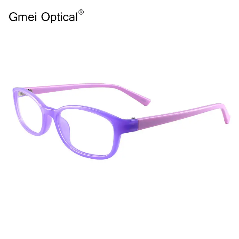 Gmei Optical Fashion Purple Acetate Oval Full Rim Women's Glasses Frame Small face Style T8115  For Prescription Eyeglasses