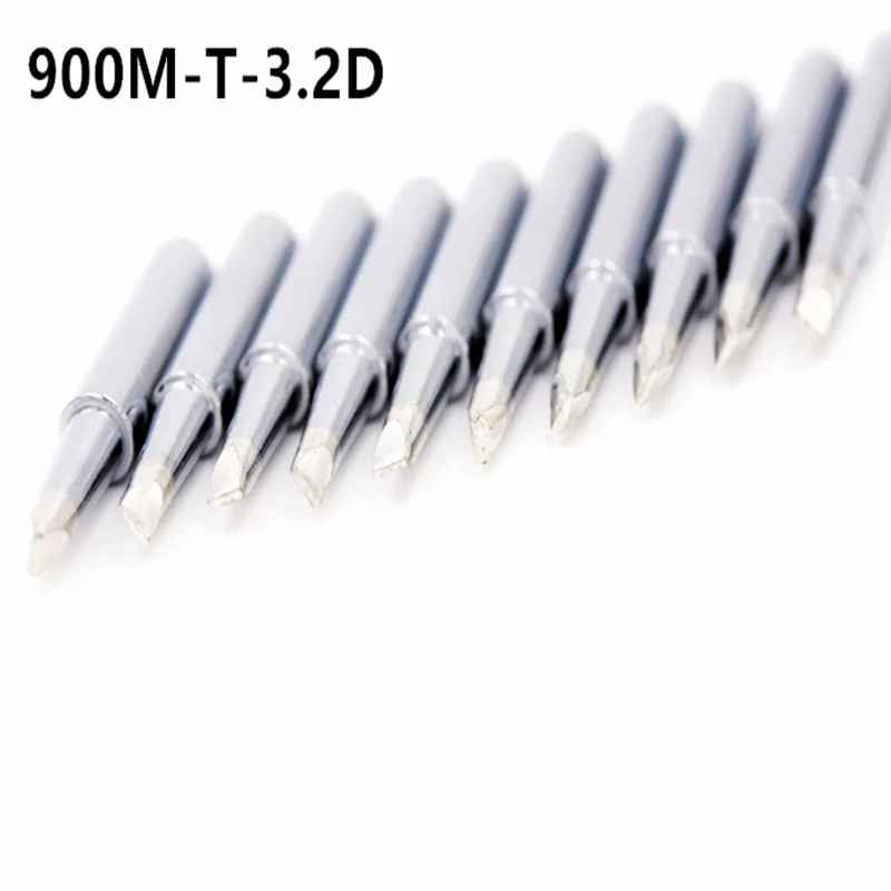 

900M-T-3.2D 10Pcs/Lot Lead-free 900M T Screwdriver Soldering Iron Tips Set For Hakko