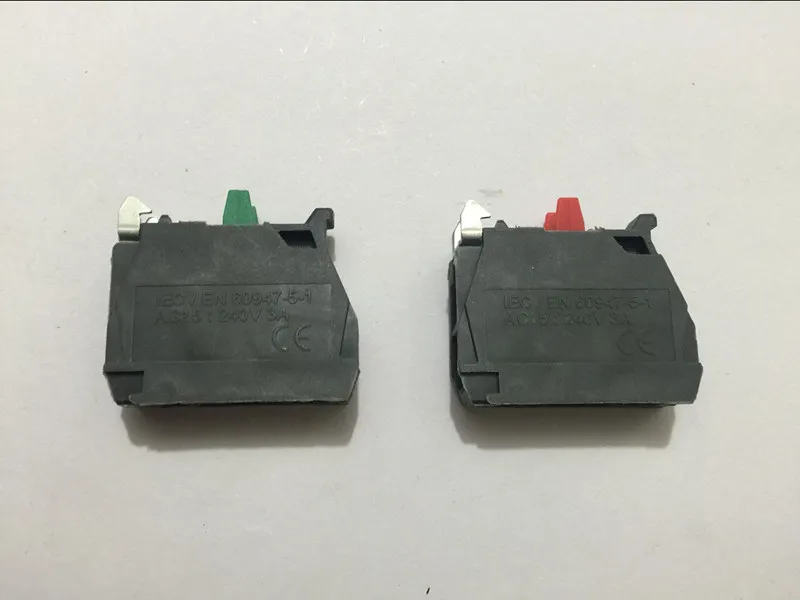 10pcs TELEMECANIQUE ZBE-101 NO ZBE-102 NC Contact Block Replaces TELE 10A 400V