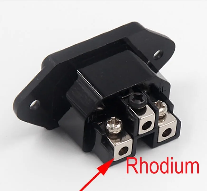 Adaptador IEC Hembra Audio HiFi – Toma Corriente AC - imagen 4