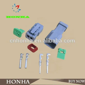 

AT04-2P DT06-2S AT06-2S 2 Pin Female Male DT Series Waterprooof Auto Plugs Car Connector DT04-2P For Deutsch