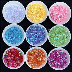 10 g/pacco dimensioni 4mm 5mm 6mm 8mm tazza rotonda in PVC paillettes allentate per abbigliamento cucito, artigianato di nozze, accessori per abbigliamento fai da te da donna