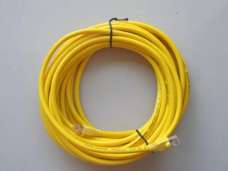 

Diagnostic Cable for BM*W Icom a2/ Next Lan Cable Net Cable CONNECTOR 10m Yellow