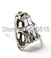 Gothic Snake Head Skull Stud Skeleton Pallas Cranium Viper Earring Python Ear Punk Jewelry