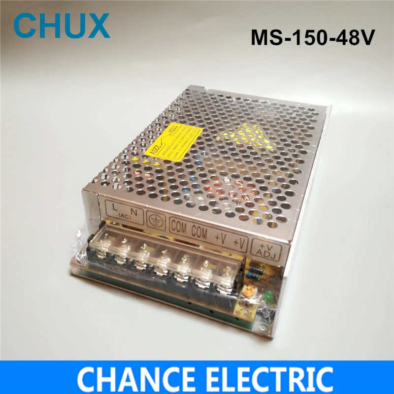 CHUX 150w 48v 3.2a Small Volume Single Output Switching Power Supply For Led Strip Light Ac To Dc(ms-150-48)