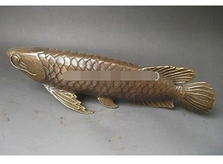 

Copper Brass Animal fish Goldfish crafts decor ation Asian Rare Bronze cobre Esculpido 'Peixe Statue Sculpture statues