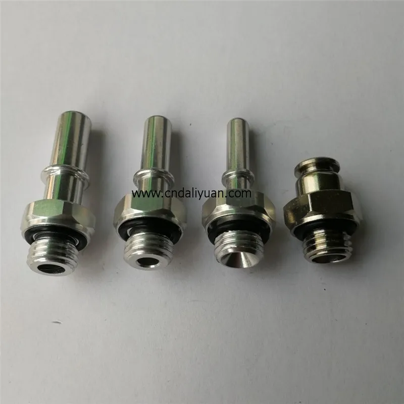 Rail Injector Return Oil Backflow Pipe Connector Metal Urea pump injection connector for Bosch 2.2 6.5