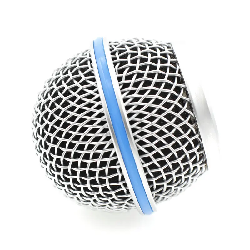 جديد استبدال الكرة رئيس شبكة ميكروفون مصبغة ل BETA58 BETA58A SM 58 SM58S SM58LC