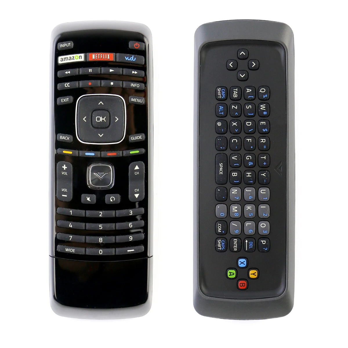 

New XRT300 Keyboard Remote Control with Amazon Netflix Vudu fit for Vizio TV M550NV M470VSE E551VA M470KD M550SL M420SL M470SL