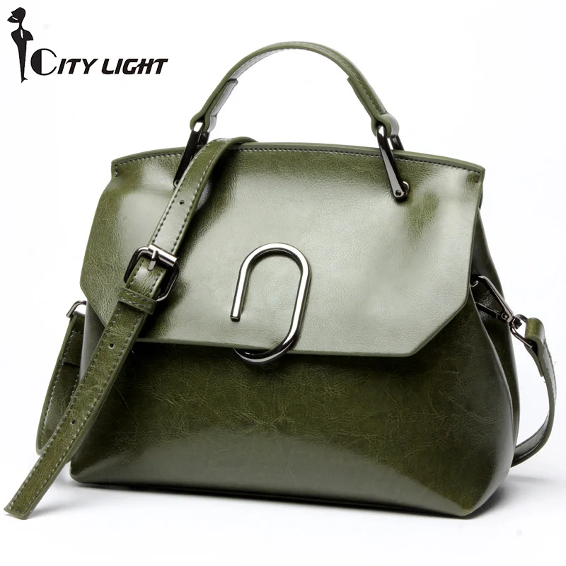 Marca Donne del Cuoio Genuino Della Borsa di Disegno Delle Signore Casuali Messenger Shoulder Satchel Bag Donna Borse In Pelle Solidi