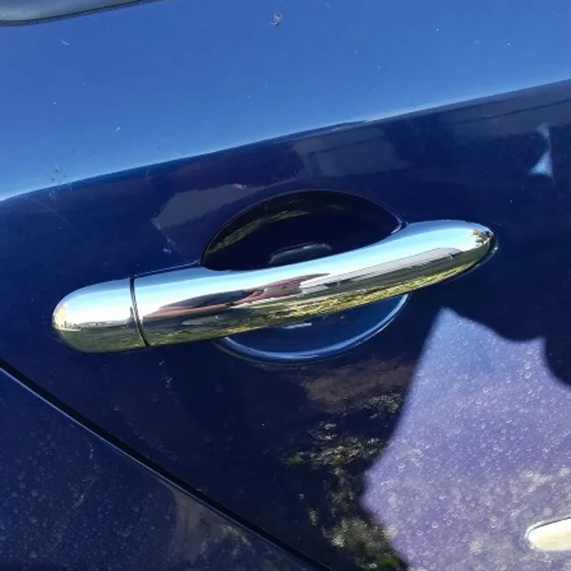 For Renault Laguna II 2001- 2007 ABS chrome Door handle catch cover Trim cap auto accessories