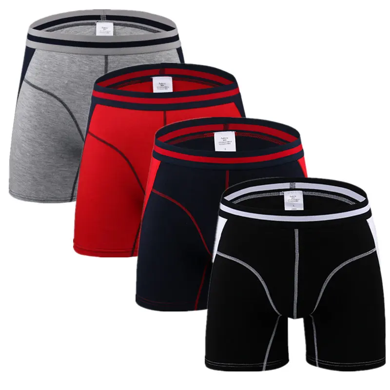 Man Pants Male Underwear Long Boxers Male Panties Boxershort Calzoncillos Mens Underpants Man Boxer Hommes Modal Hombre Brand