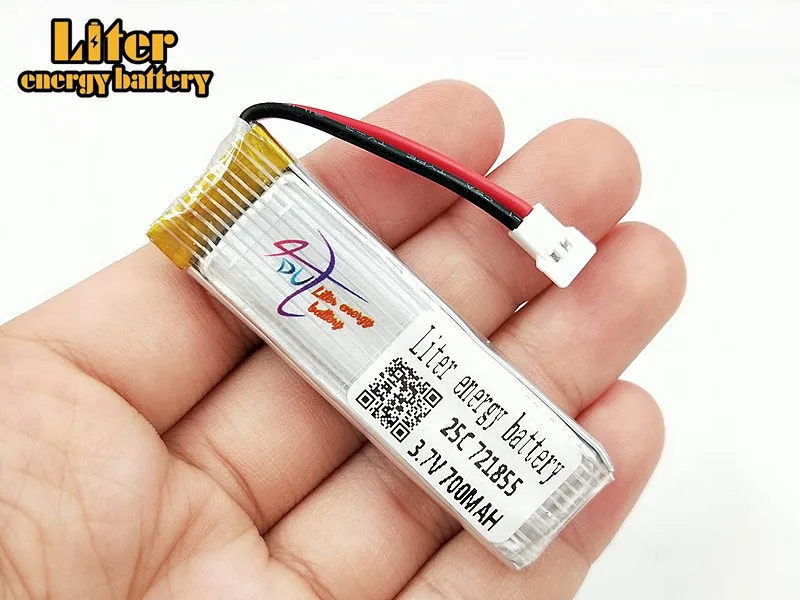 3.7 V 700 mah Remote control plane 3.7 V 700 mah 721855 lithium battery V966 V977 V930 Q282 remote control aircraft aircraft