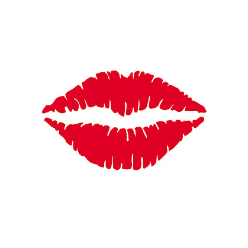 

HonC Kiss Lip Sexy Girl Lipstick Car Wall sticker Decals Vinyl Car Window Home decoration waterproof personality Stickers