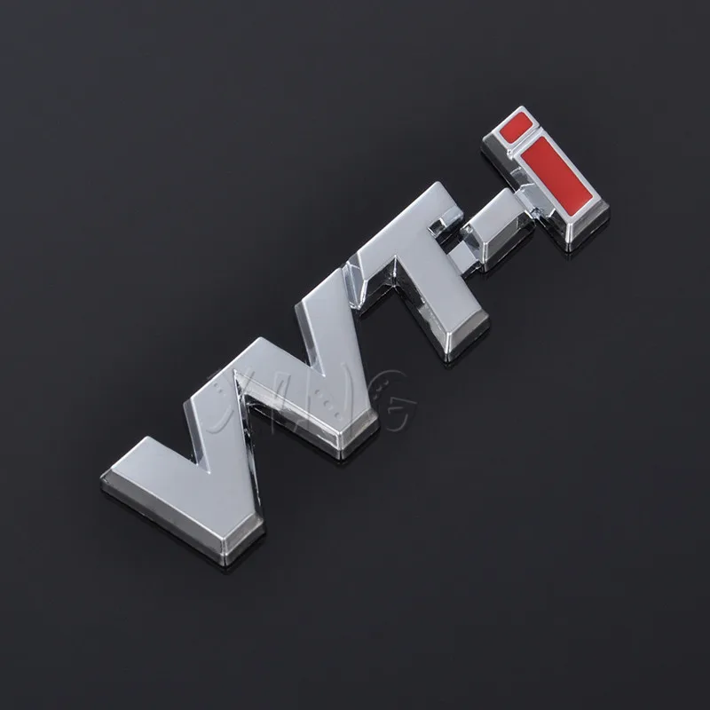 ملصق سيارة درابزين شعار السيارات الجانب الجناح شارة ملصق مائي لتويوتا VVT-i VVTi شعار كامري كورولا يارس Rav4 Chr أوريس أفينسيس ريز