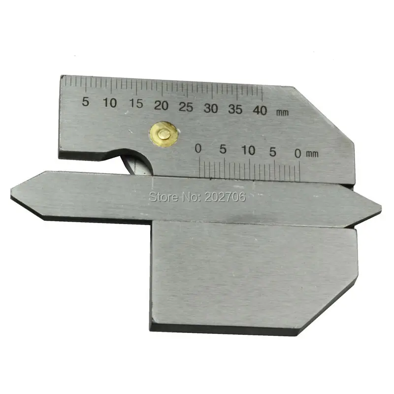 high quality KH45 welld gauge 0-40mm weld seam gauge  weld inspection ruler Weld Gage