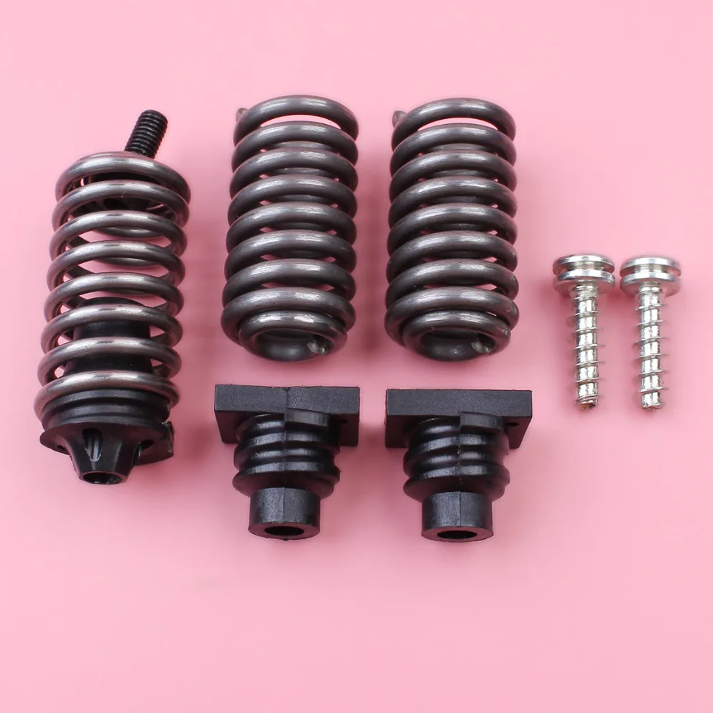 AV Buffer Mount Shock Spring Set For Husqvarna 340 345 346XP 350 353 Chainsaw Fuel Tank Handlebar