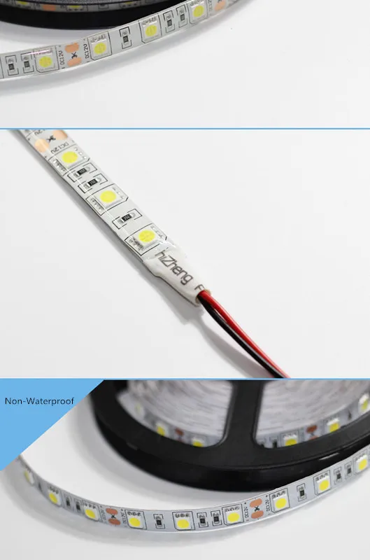 LED Night Light String DC5V With USB Port Cable 50CM 1M 2M 3M 4M 5M USB LED Strip Light Lamp SMD 3528 for TV/ PC/ Laptop
