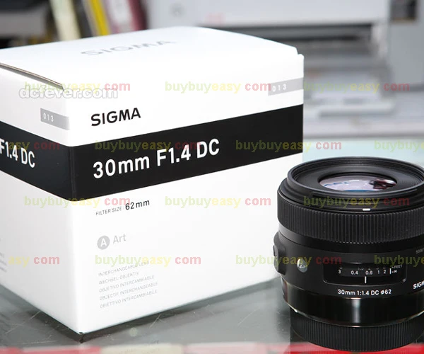 

Sigma 30mm F1.4 DC HSM ART Lens For Canon